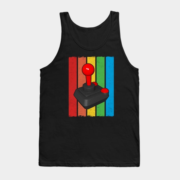 Retro Computer Joystick Tank Top by Drop23